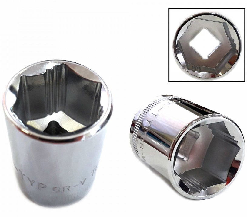 Welzh Werkzeug 1233-13-WW 3/8"-os 6 lapú Lok-Typ dugókulcs fej, alacsony, 20 mm termék fő termékképe