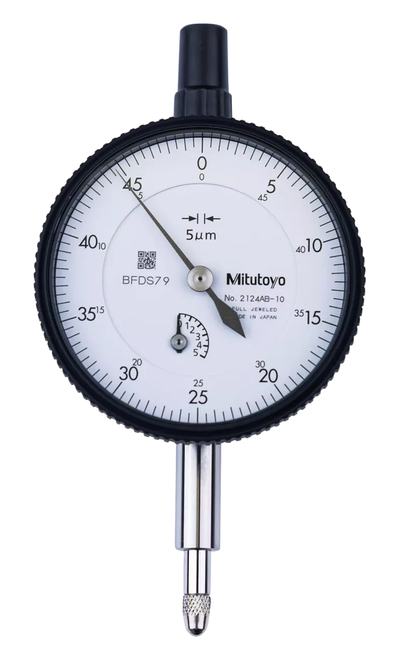 Mitutoyo Mutatós mérőóra, Sorozat 2, ISO típus, Ø57 mm, 5 mm, 0.005 mm (2124AB-10) termék fő termékképe