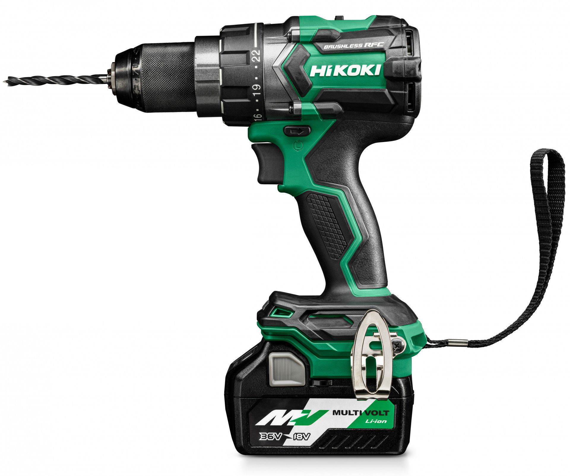 HiKoki DS18DC-WRZ akkus fúró-csavarozó (2 x BSL36A18 MULTI VOLT Li-ion akkuval) termék fő termékképe